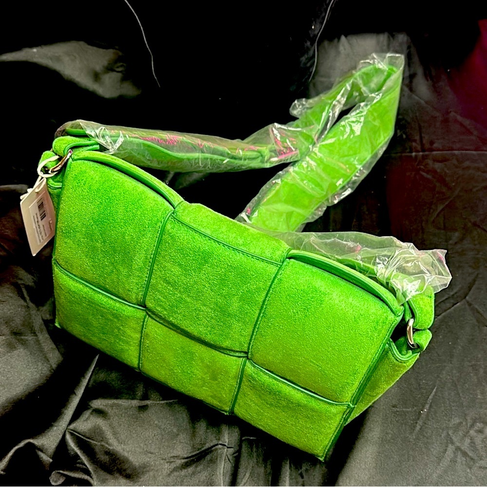 NA-KD green Crossbody bag